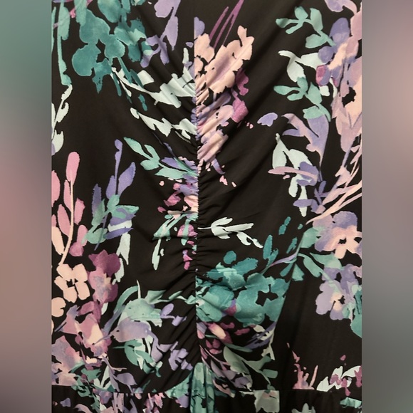 Torrid Midi Studio knit ruched front dress size 4 - Picture 5 of 9